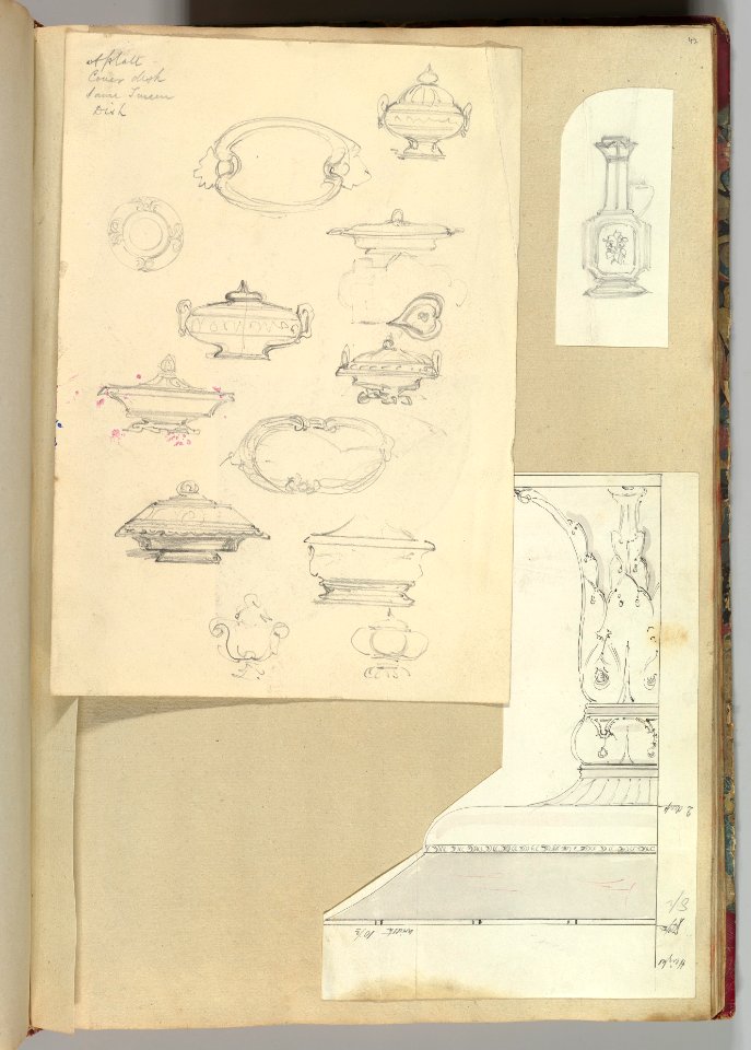 Designs for Tureens and a Platter MET DP828389