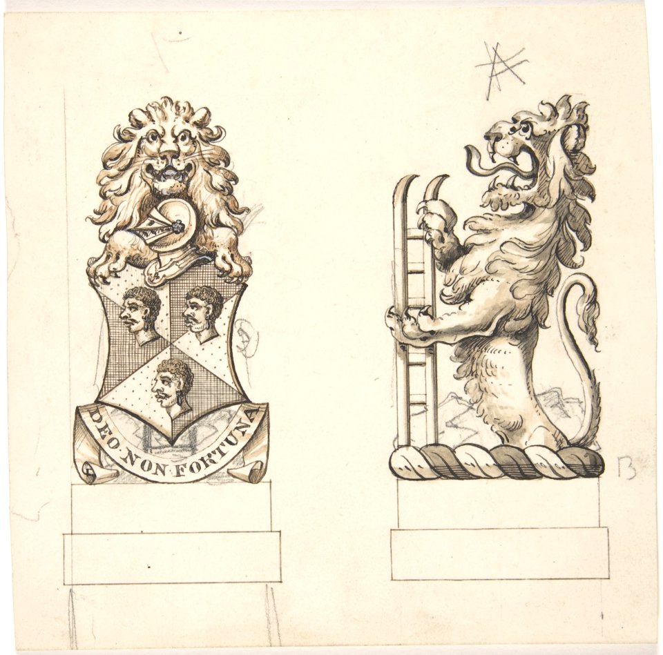 Design for Heraldic Ornament MET DP806498