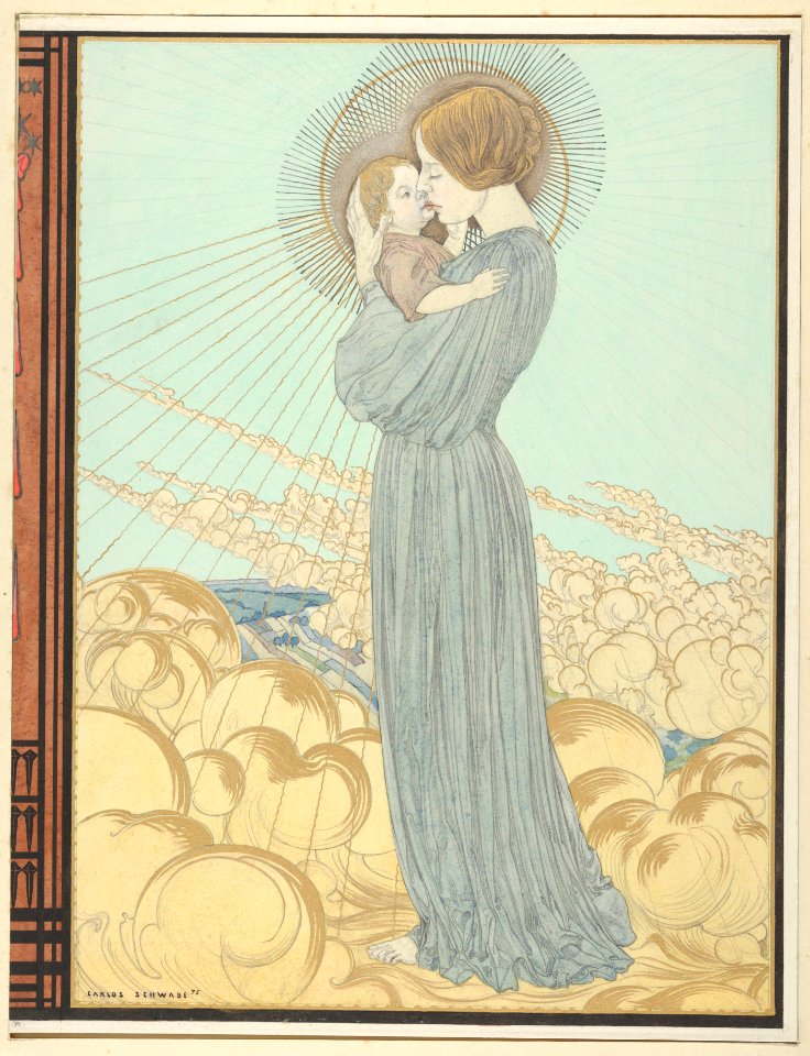 Designs for the Front and Back Cover of “L’Evangile de Notre Seigneur Jesus-Christ selon Saint Pierre” MET DP833596
