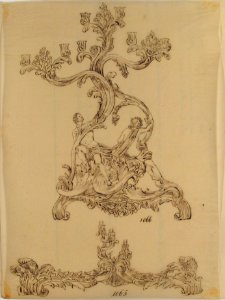 Designs for Two Candelabras MET 66.631.82