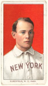 Elberfeld, New York, American League, from the White Border series (T206) for the American Tobacco Company MET DP824757