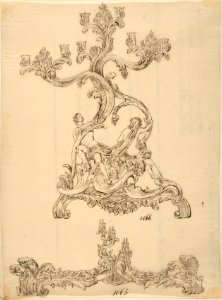 Designs for Two Candelabras MET DP809259