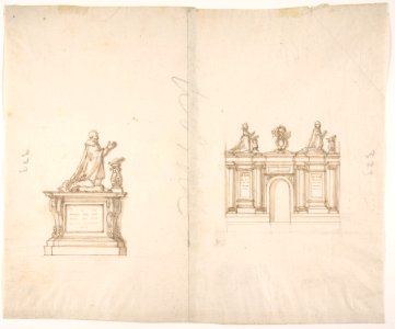 Designs for Two Tombs MET DP810727