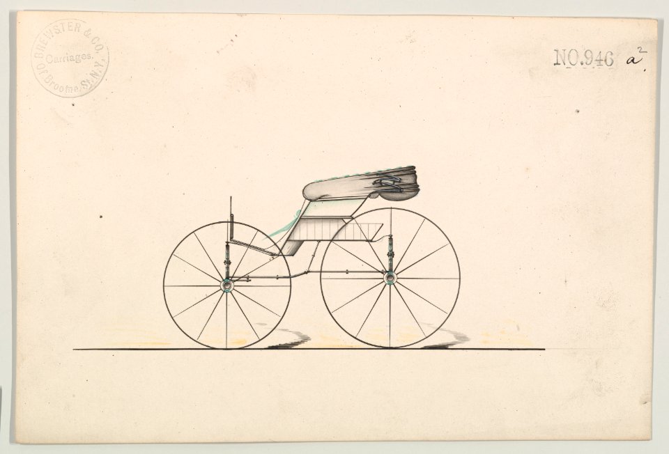 Design for Wagon, no. 946a-2 MET DP877541