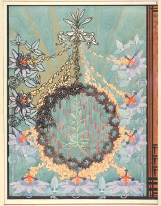 Designs for the Front and Back Cover of “L’Evangile de Notre Seigneur Jesus-Christ selon Saint Pierre” MET DP833597