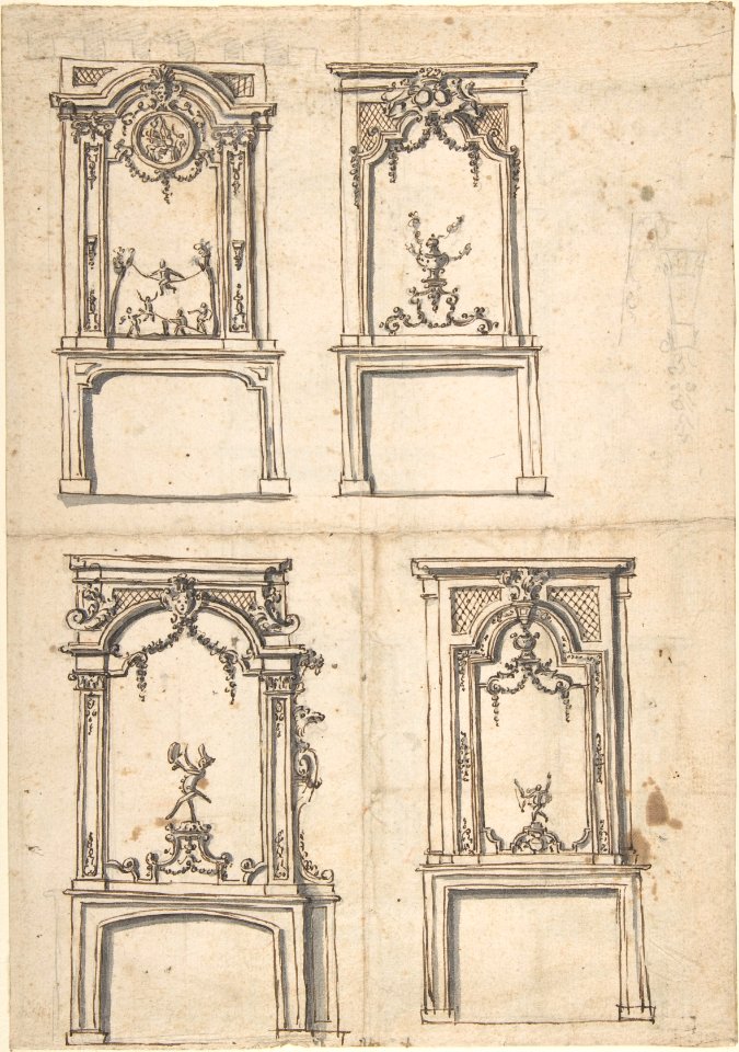 Designs for Overmantles MET DP808829