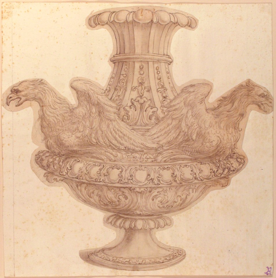 Design for Vase with Eagles MET 52.570.294