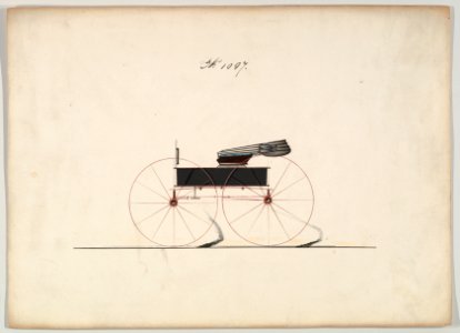 Design for Wagon, no. 1097 MET DP877485