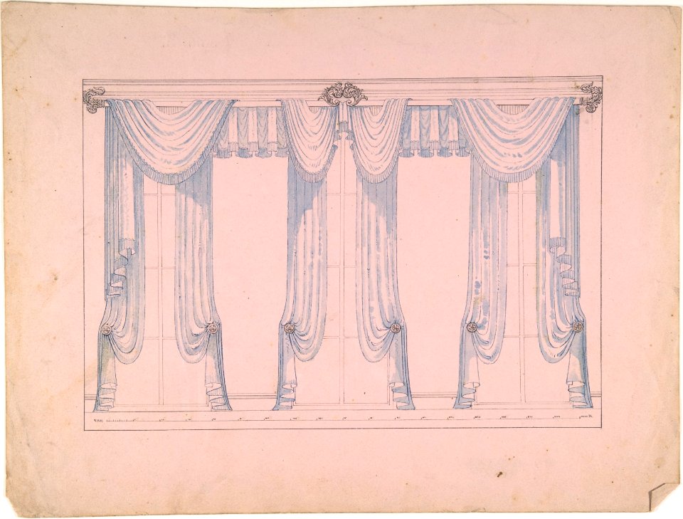 Design for Window drapery MET DP805869