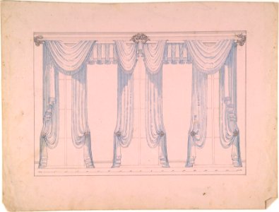 Design for Window drapery MET DP805869