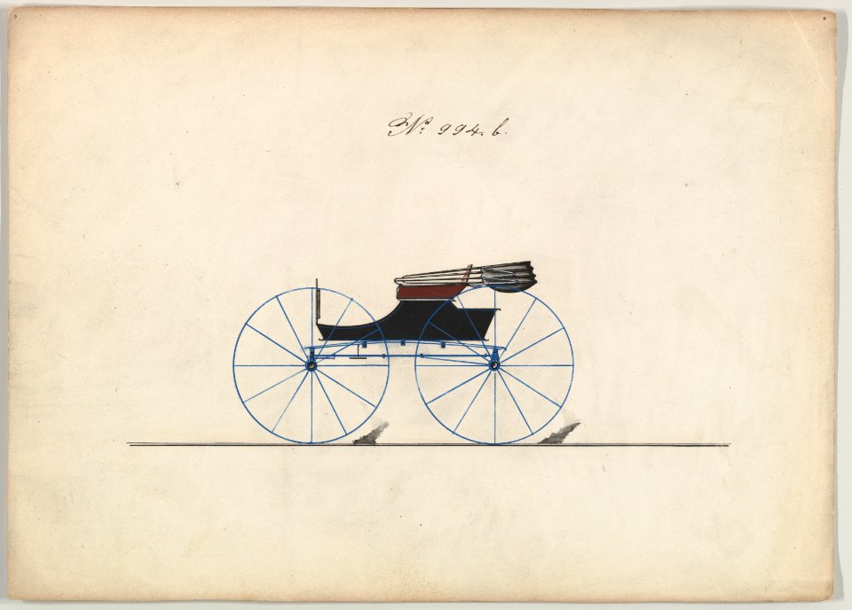 Design for Wagon, no. 994b-2 MET DP877537