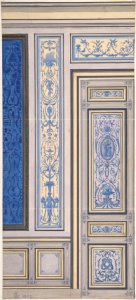 Design for Wall, Hôtel de Beaujon, Paris MET DP806910