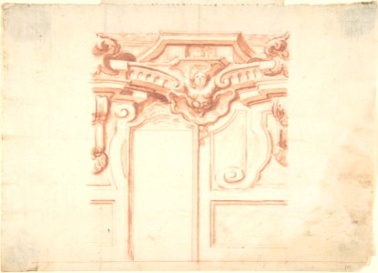 Design for wall's decorations. MET DP803457