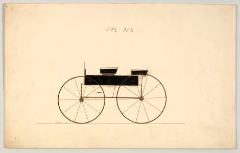 Design for Wagon, no. 313 MET DP877270