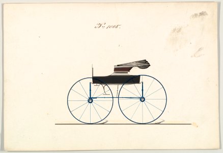Design for Wagon, no. 1008 MET DP877534