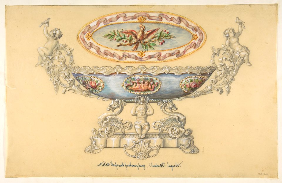 Design for a Porcelain Cup MET DP812471