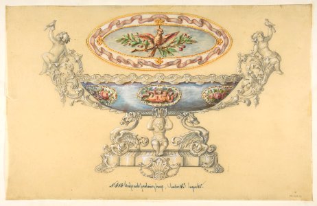 Design for a Porcelain Cup MET DP812471