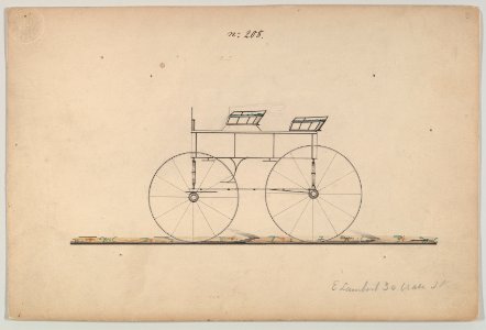 Design for Wagon, no. 208 MET DP877263
