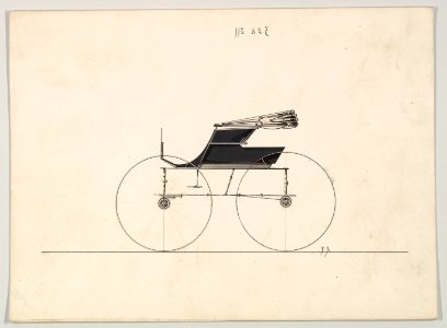 Design for Wagon, no. 827 MET DP877421