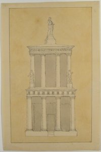 Design for Tomb of Mamier MET 63.611.16