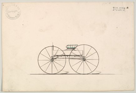 Design for Wagon, no. 577d-2 MET DP877389