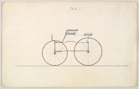 Design for Wagon, no. 728a MET DP877412