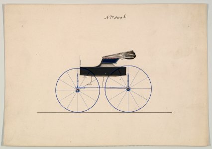 Design for Wagon, no. 904b MET DP877477