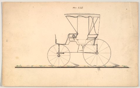 Design for Wagon, no. 438 MET DP877271