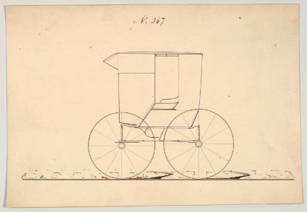 Design for Wagon, no. 367 MET DP877275