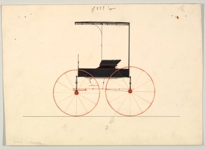 Design for Wagon, no. 887b MET DP877476