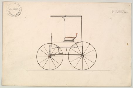 Design for Wagon, no. 887a MET DP877475