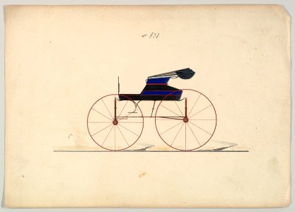 Design for Wagon, no. 831 MET DP877422