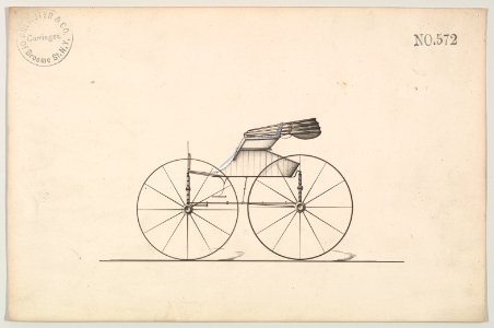 Design for Wagon, no. 572 MET DP877335