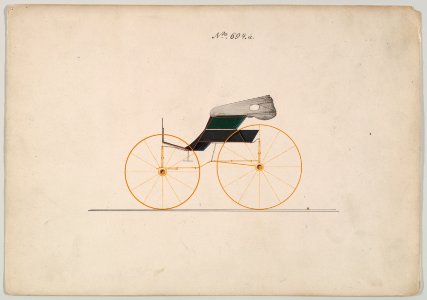 Design for Wagon, no. 694a MET DP877399