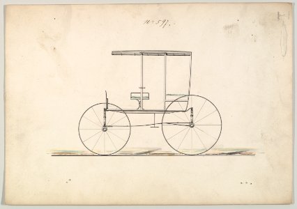 Design for Wagon, no. 597 MET DP877392