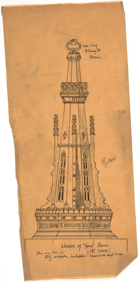 Design for a Font Cover MET DP804287