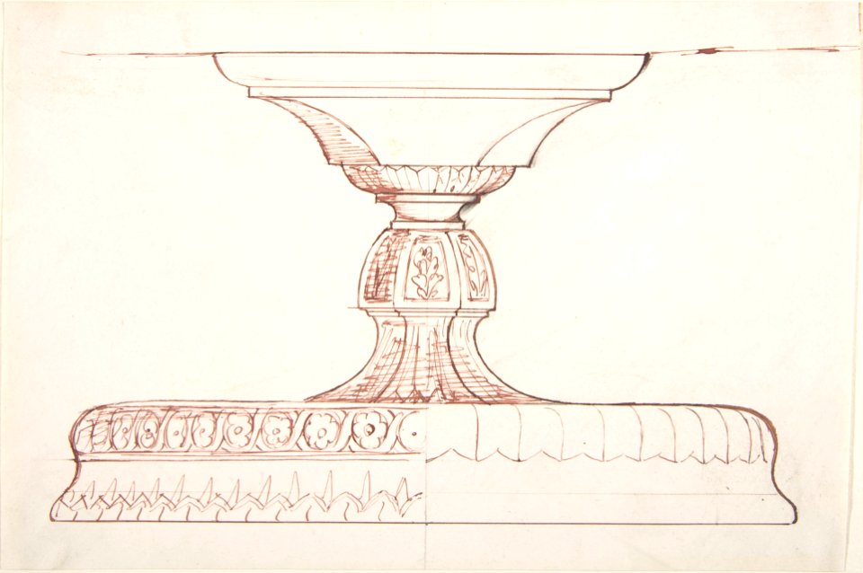 Design for a Metal Footed Vessel (for liturgical use?) MET DP806682