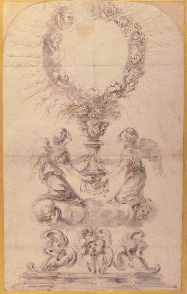 Design for a Monstrance, Stefano della Bella, 1610–64