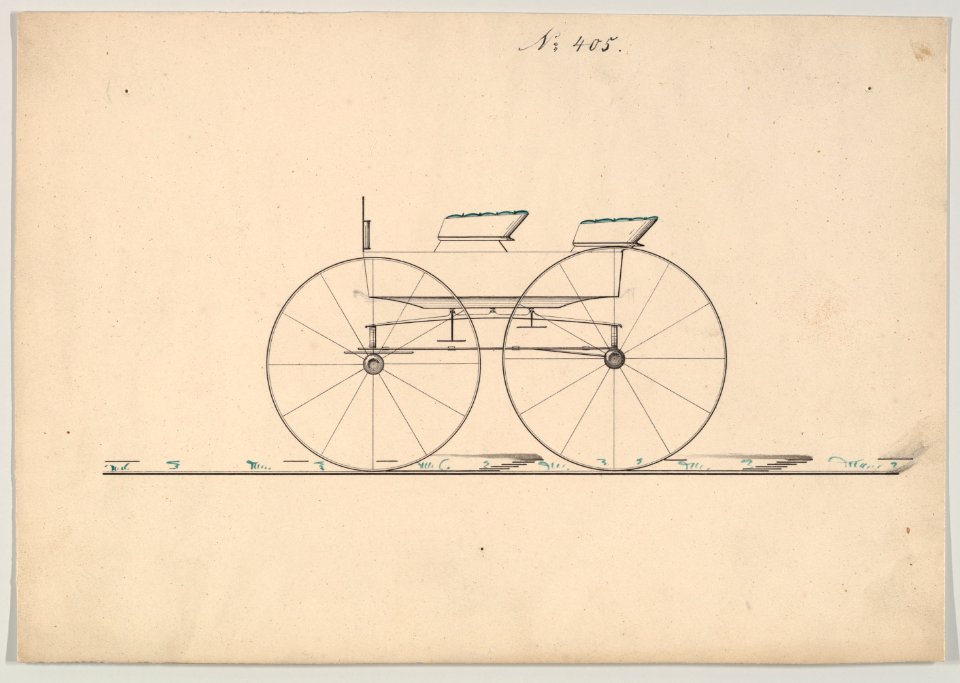 Design for Wagon, no. 405 MET DP877273