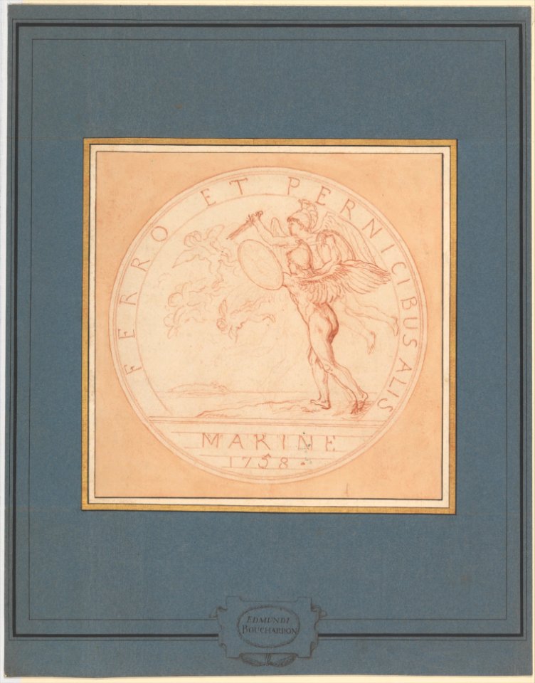 Design for a Medal- Marine 1758 MET DP223068