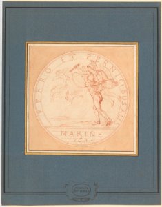Design for a Medal- Marine 1758 MET DP223068