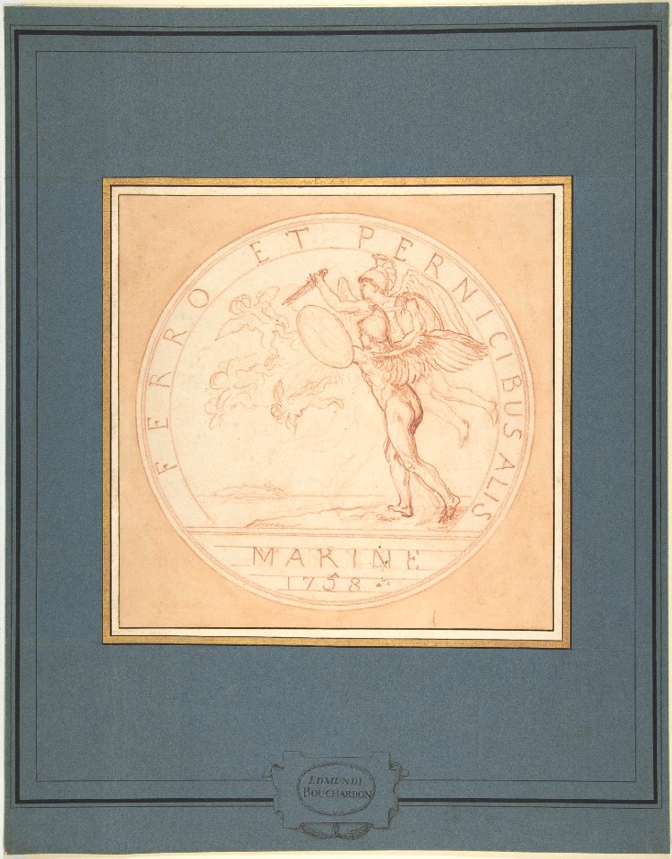 Design for a Medal- Marine 1758 MET DP805462