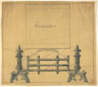 Design for a Fireplace Grate MET DP806971