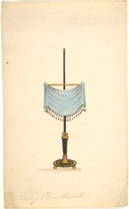 Design for a Firescreen, "for Lady Heathcote" MET DP806992