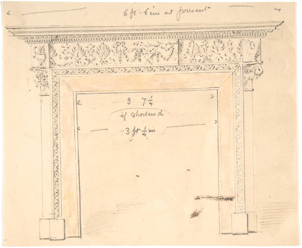 Design for a Fireplace MET DP806473