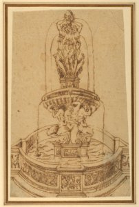 Design for a Fountain with the Three Graces MET DP843919