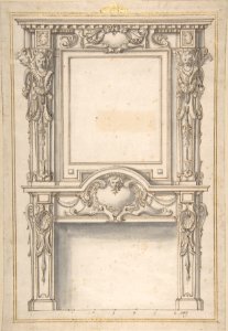 Design for a Fireplace MET DP808603