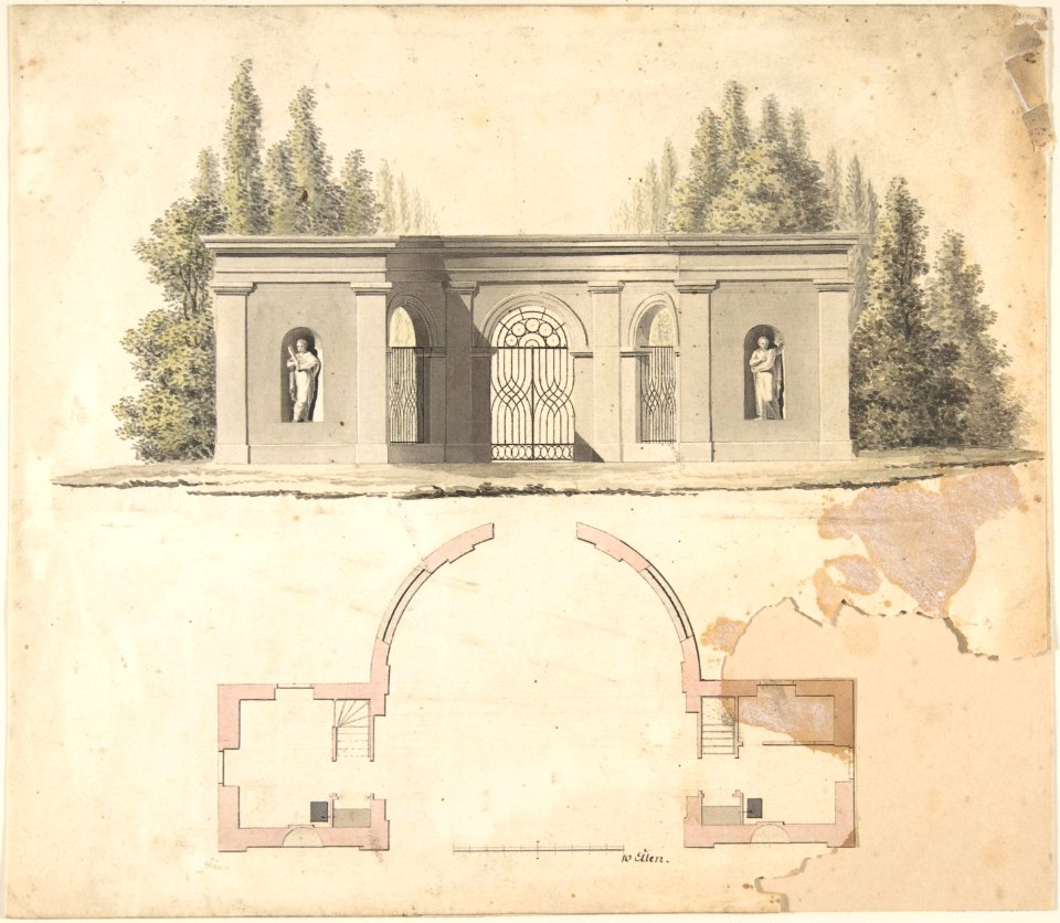 Elevation Design for Pavillion MET DP804511