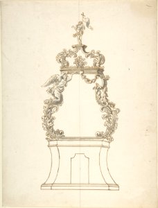 Design for a Monstrance MET DP803028
