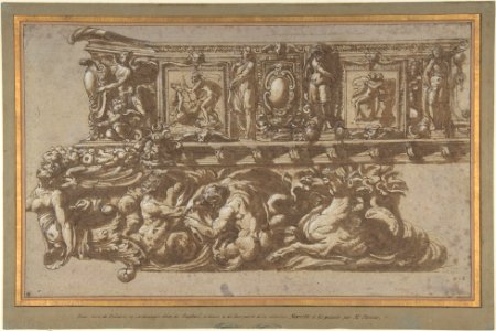 Design for a Festival Float or Barge MET DP801493